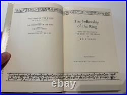 1978 Lord of the Rings J. R. R. Tolkien Hardcover Box Set with Maps