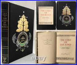 1979 J. R. R. Tolkien THE LORD OF THE RINGS De Luxe Edition Boxed 7th Imp. MAPS 1979 J. R. R. Tolkien THE LORD OF THE RINGS De Luxe Edition Boxed 7th Imp. MAPS