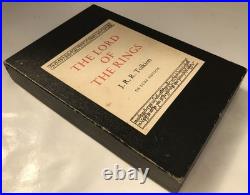 1979 J. R. R. Tolkien THE LORD OF THE RINGS De Luxe Edition Boxed 7th Imp. MAPS