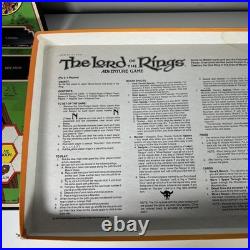1979 LotR LORD OF THE RINGS Adventure Game Milton Bradley TOLKIEN Complete HTF