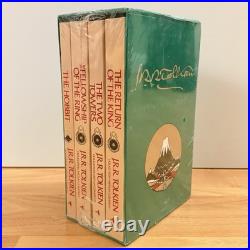 1979 The Hobbit & The Lord of the Rings Tolkien 4 Book Box Set FACTORY SEALED