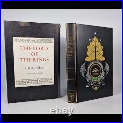 1984 1st Edtn (Thus)/9th Prnt Deluxe THE LORD OF THE RINGS By J. R. R. Tolkien