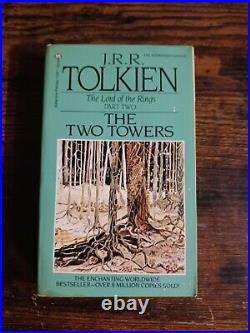 1986 J. R. R. Tolkien The Hobbit And The Lord Of The Rings Book Set Of 4 In Box