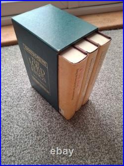 1987 Green Leather Boxset Lord Of The Rings Trilogy Unwin Hyman J R R Tolkien