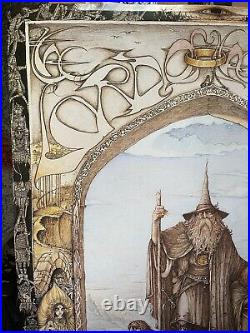 1988 Ideal Decor 36 x 24 J. R. R. Tolkien Lord of the Rings Classic Art Poster