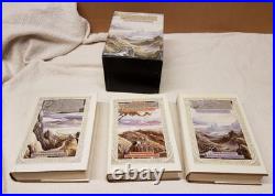 1993 The Lord of the Rings J. R. R. Tolkien VTG Hardcover 3 Book Box Set with Maps