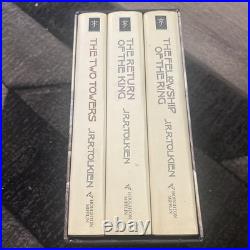1993 The Lord of the Rings J. R. R. Tolkien VTG Hardcover 3 Book Box Set with Maps