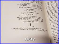 1993 The Lord of the Rings J. R. R. Tolkien VTG Hardcover 3 Book Box Set with Maps