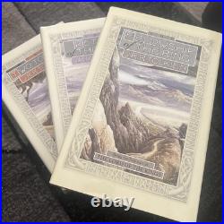 1993 The Lord of the Rings J. R. R. Tolkien VTG Hardcover 3 Book Box Set with Maps
