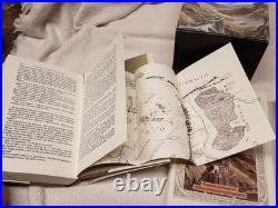 1993 The Lord of the Rings J. R. R. Tolkien VTG Hardcover 3 Book Box Set with Maps