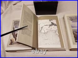 1993 The Lord of the Rings J. R. R. Tolkien VTG Hardcover 3 Book Box Set with Maps