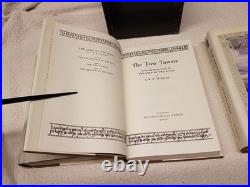 1993 The Lord of the Rings J. R. R. Tolkien VTG Hardcover 3 Book Box Set with Maps