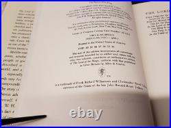 1993 The Lord of the Rings J. R. R. Tolkien VTG Hardcover 3 Book Box Set with Maps