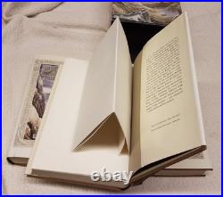 1993 The Lord of the Rings J. R. R. Tolkien VTG Hardcover 3 Book Box Set with Maps