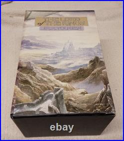 1993 The Lord of the Rings J. R. R. Tolkien VTG Hardcover 3 Book Box Set with Maps