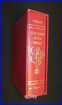 1st print The Lord of the Rings J. R. R Tolkien Collector's Edition Slipcase MAP