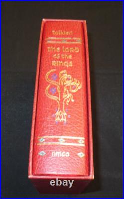 1st print The Lord of the Rings J. R. R Tolkien Collector's Edition Slipcase MAP