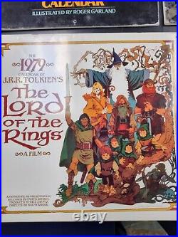 20 Lord Of The Rings, JRR Tolkien Calendar Lot. Various Years From 1974-2023