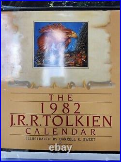 20 Lord Of The Rings, JRR Tolkien Calendar Lot. Various Years From 1974-2023