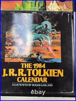 20 Lord Of The Rings, JRR Tolkien Calendar Lot. Various Years From 1974-2023