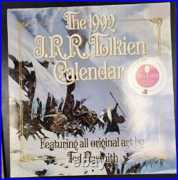 20 Lord Of The Rings, JRR Tolkien Calendar Lot. Various Years From 1974-2023