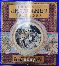 20 Lord Of The Rings, JRR Tolkien Calendar Lot. Various Years From 1974-2023