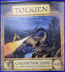 20 Lord Of The Rings, JRR Tolkien Calendar Lot. Various Years From 1974-2023