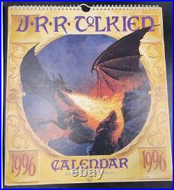 20 Lord Of The Rings, JRR Tolkien Calendar Lot. Various Years From 1974-2023