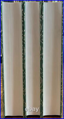 2001 Lord of the Rings J. R. R. Tolkien Folio Society 3 Volumes in Slipcase