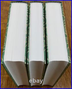 2001 Lord of the Rings J. R. R. Tolkien Folio Society 3 Volumes in Slipcase