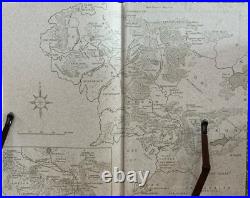 2001 Lord of the Rings J. R. R. Tolkien Folio Society 3 Volumes in Slipcase