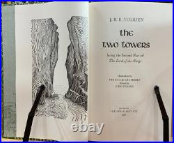 2001 Lord of the Rings J. R. R. Tolkien Folio Society 3 Volumes in Slipcase