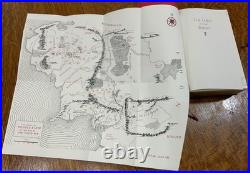 2004 Lord of the Rings 50th Anniversary Edition J. R. R. Tolkien Fold-Out Maps