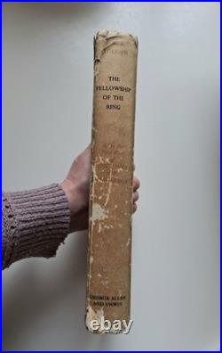 3 First Edition 1955 Tolkien books Lord of the Rings series, Dust Jackets, Maps 3 First Edition 1955 Tolkien books Lord of the Rings series, Dust Jackets, Maps