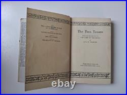 3 First Edition 1955 Tolkien books Lord of the Rings series, Dust Jackets, Maps