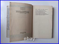 3 First Edition 1955 Tolkien books Lord of the Rings series, Dust Jackets, Maps