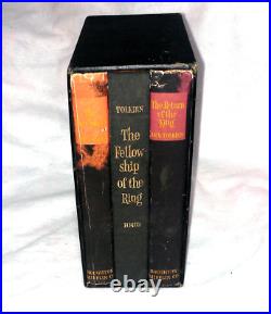 3 Set J. R. R. TOLKIEN 1967 1st Printing 2nd Edition LORD OF THE RINGS Return King