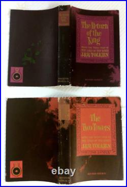 3 Set J. R. R. TOLKIEN 1967 1st Printing 2nd Edition LORD OF THE RINGS Return King