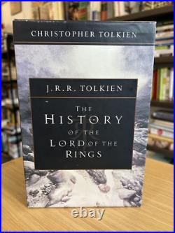 4 BOOK BOX SET J. R. R. & Christopher Tolkien History of the Lord of the Rings