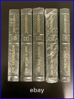 5 VOL SET Lord of the Rings Series By J. R. R. Tolkien Easton Press SEALED BOOKS