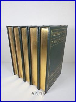 5 Vol JRR Tolkien LORD OF THE RINGS TRILOGY, HOBBIT, SILMARILLION Easton Press