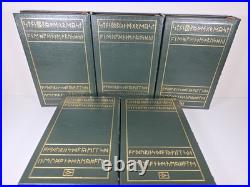 5 Vol JRR Tolkien LORD OF THE RINGS TRILOGY, HOBBIT, SILMARILLION Easton Press