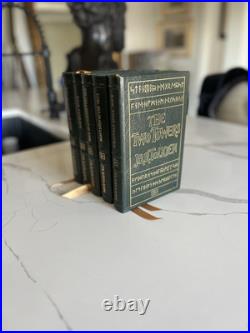 5 Vol Set Lord Of The Ring Series By J. R. R. Tolkien Easton Press Sealed Books