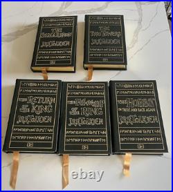 5 Vol Set Lord Of The Ring Series By J. R. R. Tolkien Easton Press Sealed Books