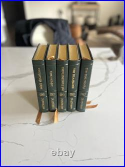 5 Vol Set Lord Of The Ring Series By J. R. R. Tolkien Easton Press Sealed Books