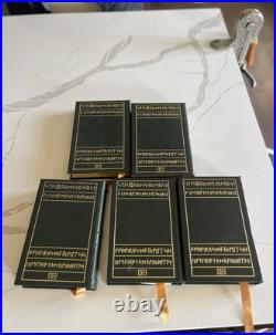 5 Vol Set Lord Of The Ring Series By J. R. R. Tolkien Easton Press Sealed Books