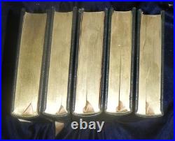 5 Vol Tolkien Easton Press Lord of the Rings, Silmarillion, The Hobbit VG+
