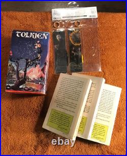 68 J. R. R. TOLKIEN Lord Of The Rings 3 PB Box Set fellowship +2 ring bookmarks