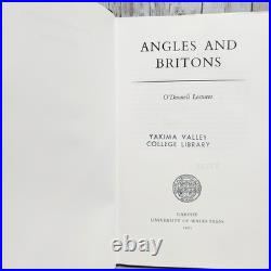 Angles and Britons J. R. R. Tolkien 1963 HC DJ Maps RARE Lord of the Rings Author Angles and Britons J. R. R. Tolkien 1963 HC DJ Maps RARE Lord of the Rings Author