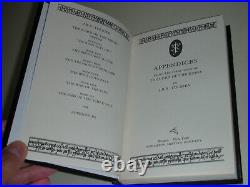 Appendices Being the Final Book of the Lord of the Rings HC by JRR Tolkien